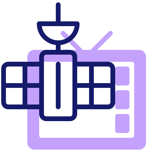 satélite icono gratis