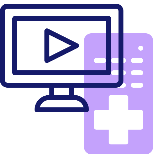 pantalla de televisión icono gratis