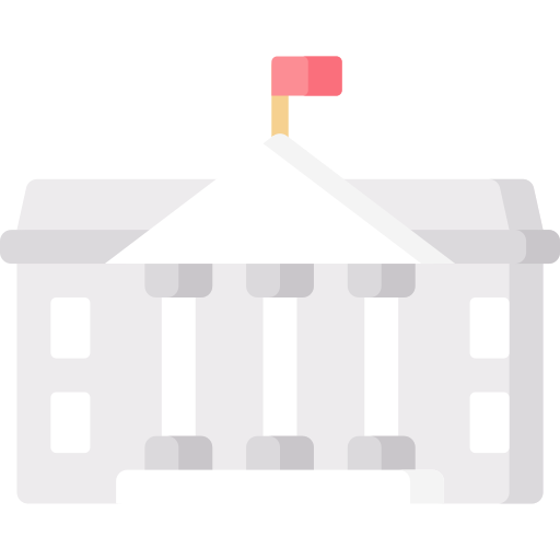 maison blanche Icône gratuit
