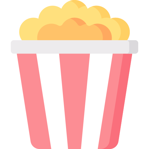 Popcorn box Special Flat icon