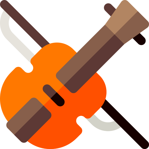 violín icono gratis