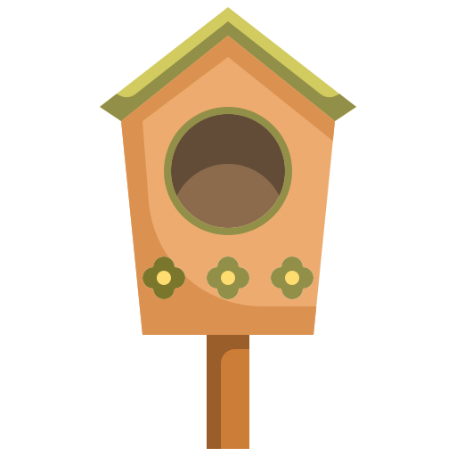 Bird house Justicon Flat icon