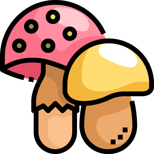 Mushroom Justicon Lineal Color icon