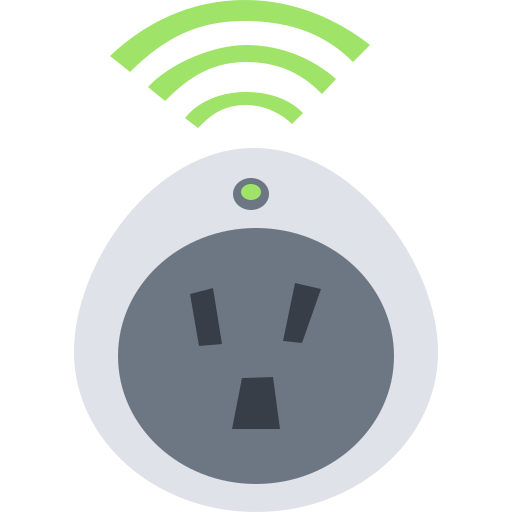 Smart plug free icon