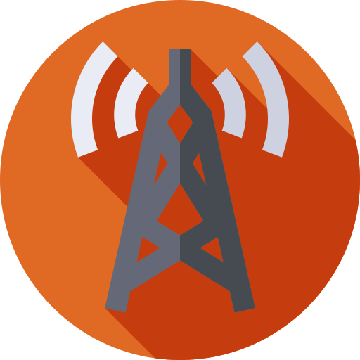 antena de radio icono gratis