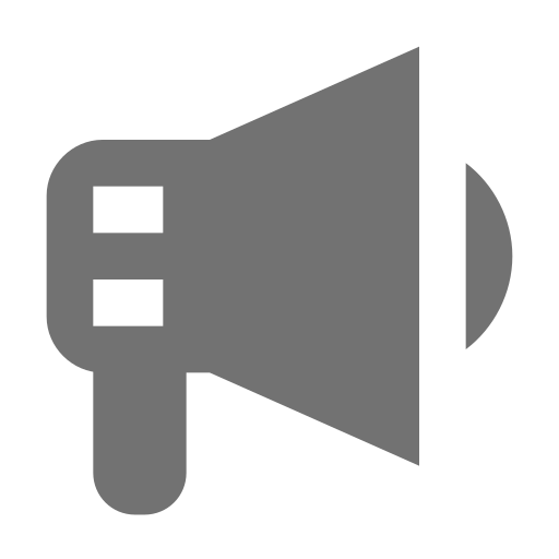 Megaphone Generic Grey icon