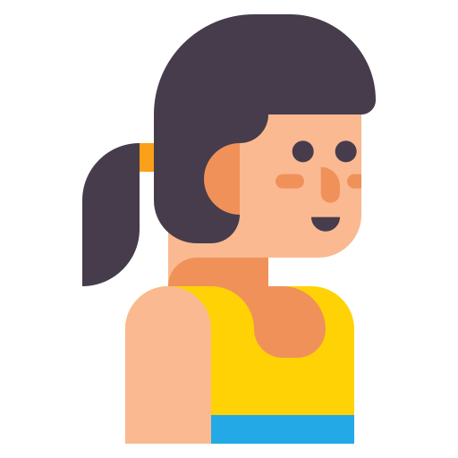 menina grátis ícone