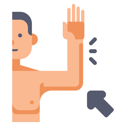 Arm free icon Arm free icon