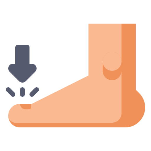 Toes free icon Toes free icon