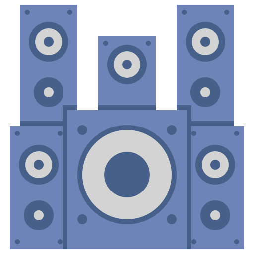 altavoces icono gratis