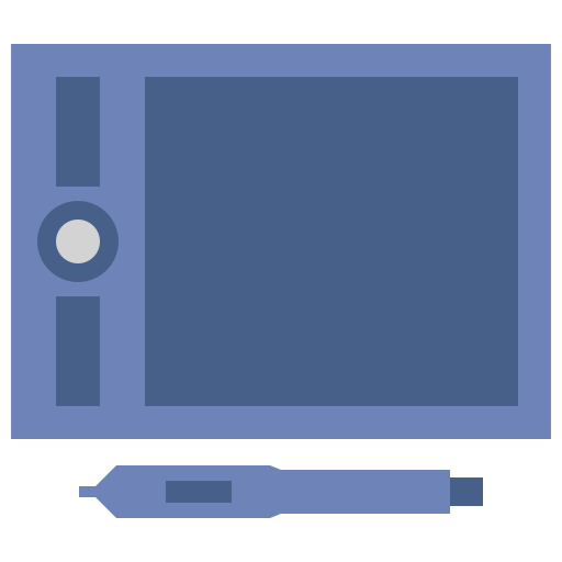 Drawing tablet icon Flaticons Flat