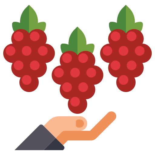 Grape harvest free icon