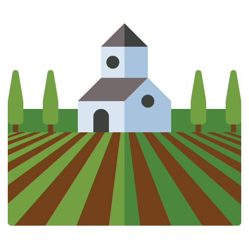 vignoble Icône gratuit