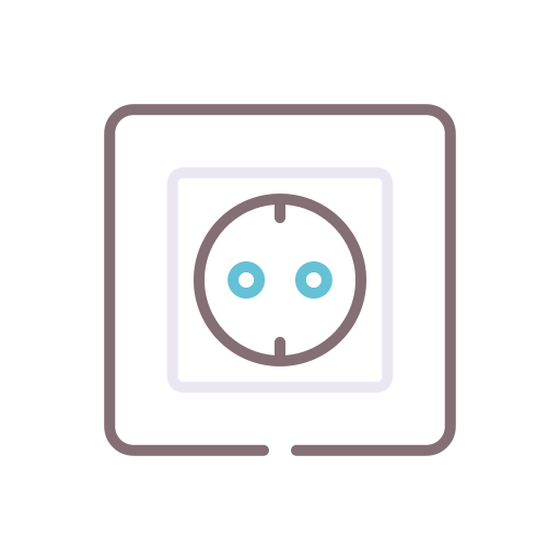 Power socket - free icon