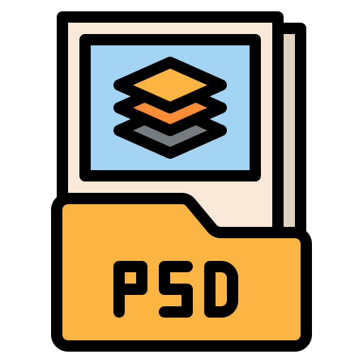 archivo psd icono gratis