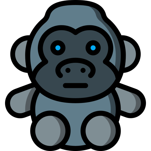 Gorilla - free icon