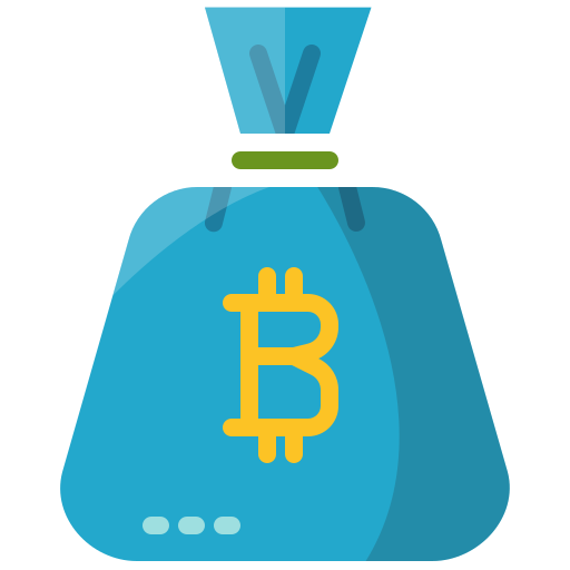 Bitcoins free icon