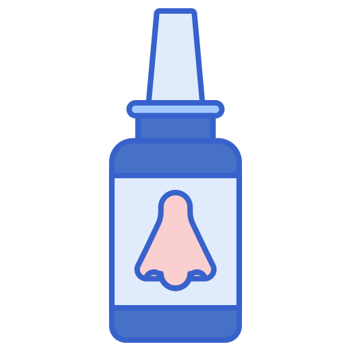 Nasal spray Flaticons Lineal Color icon