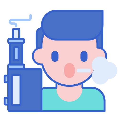 Vaping Flaticons Lineal Color icon