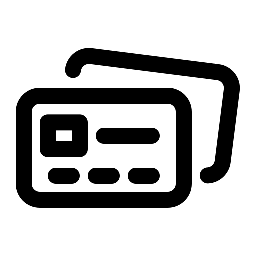 Debit card free icon