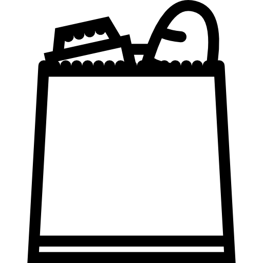 bolsa de la compra icono gratis