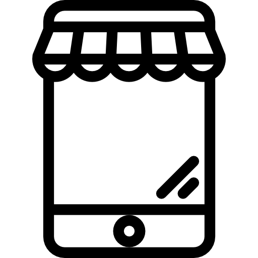 Онлайн магазин бесплатно иконка Онлайн магазин бесплатно иконка