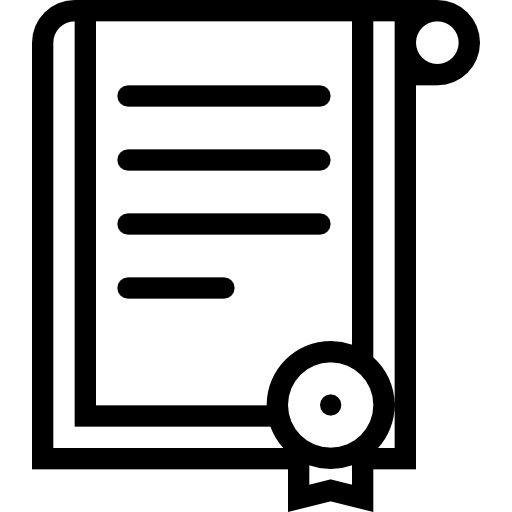 Certificate - Free interface icons