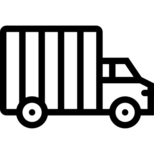 Truck Coloring Lineal icon