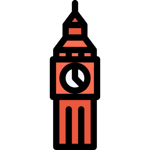 Big ben - Free monuments icons