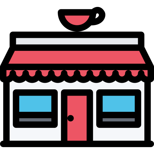 cafetería icono gratis