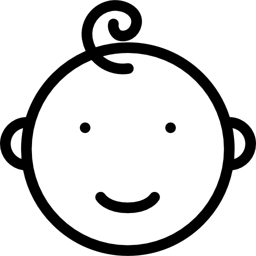 Baby Coloring Lineal icon