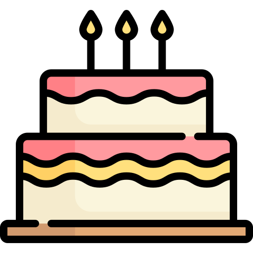 Cake Birthday Anniversary Svg Png Icon Free Download (#483233) -  OnlineWebFonts.COM