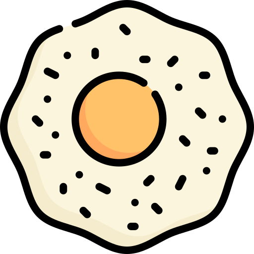 Fried egg free icon Fried egg free icon