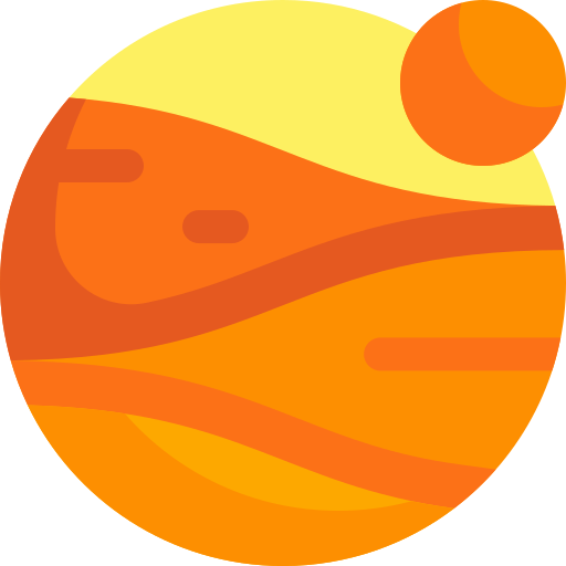 Desert Detailed Flat Circular Flat icon