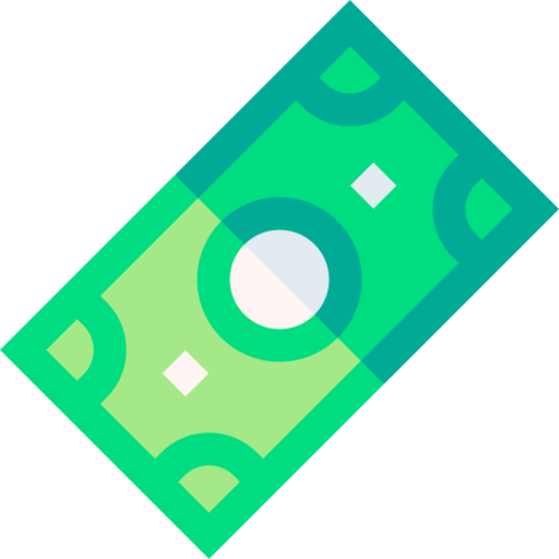 Money icon Basic Straight Flat