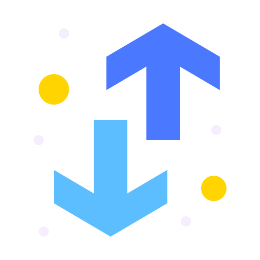 flecha de dirección icono gratis