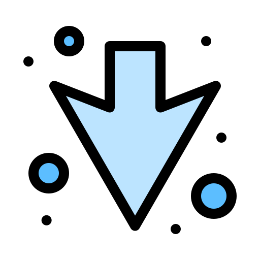 pfeil nach unten kostenlos Icon pfeil nach unten kostenlos Icon