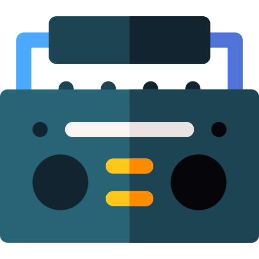 boombox icono gratis