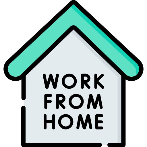 Creative Work From Home Logo Templates