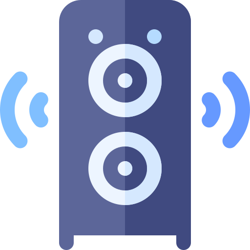 altavoz icono gratis