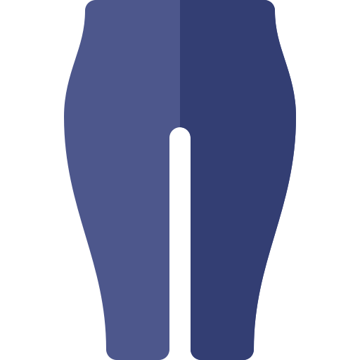 Pants Basic Rounded Flat icon