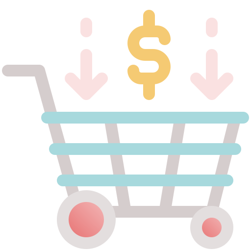 Shopping cart Fatima Flat icon