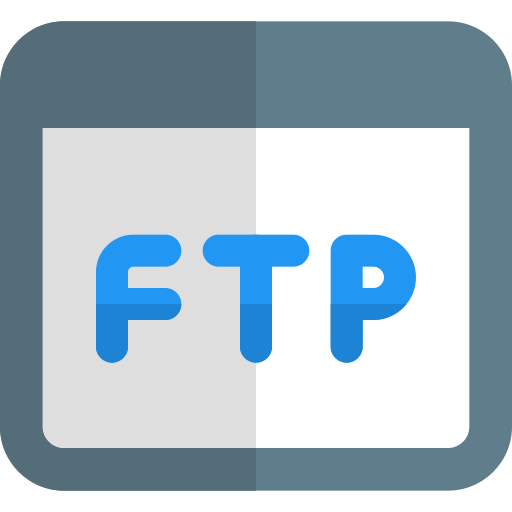 Ftp Pixel Perfect Flat icon