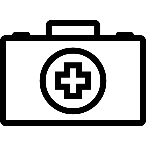First aid kit free icon