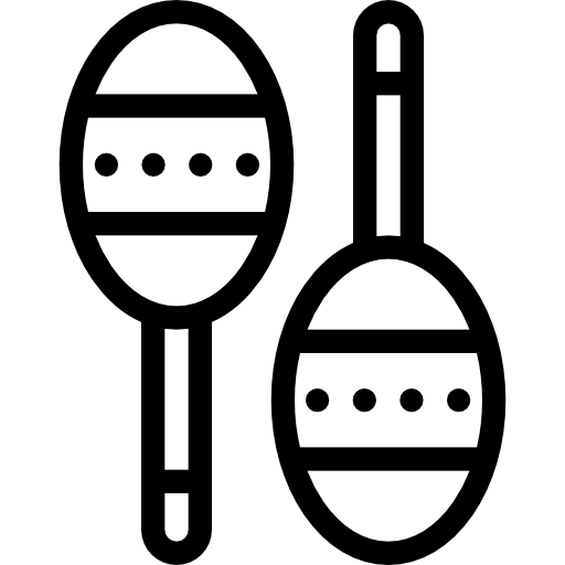 maracas icono gratis