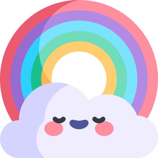 arco iris icono gratis