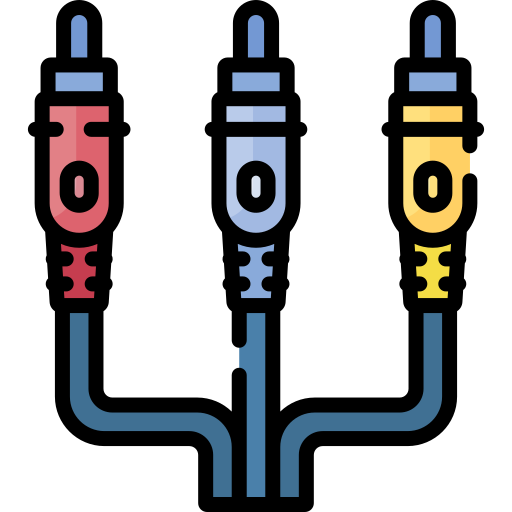 cable av icono gratis