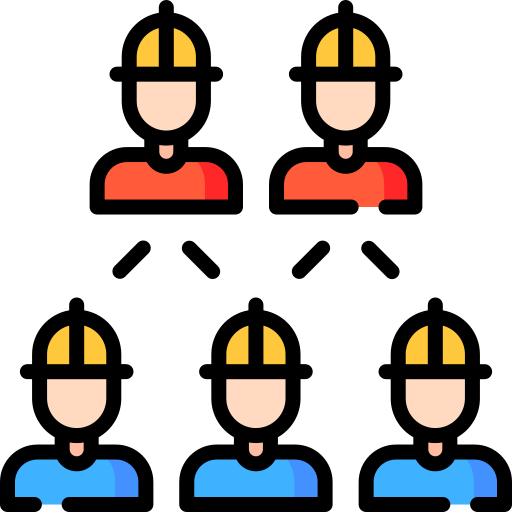 trabajadores icono gratis