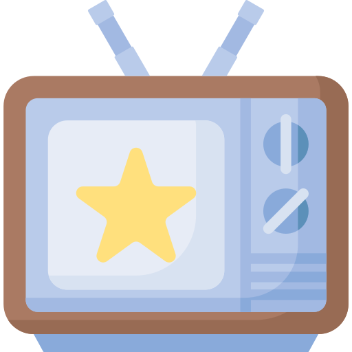 programa de televisión icono gratis