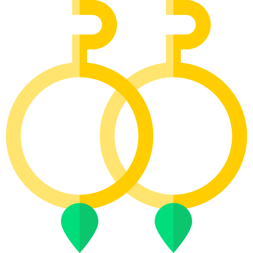 des boucles d'oreilles Icône gratuit des boucles d'oreilles Icône gratuit